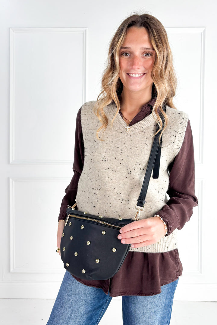 Pebble Knit Sweater Vest