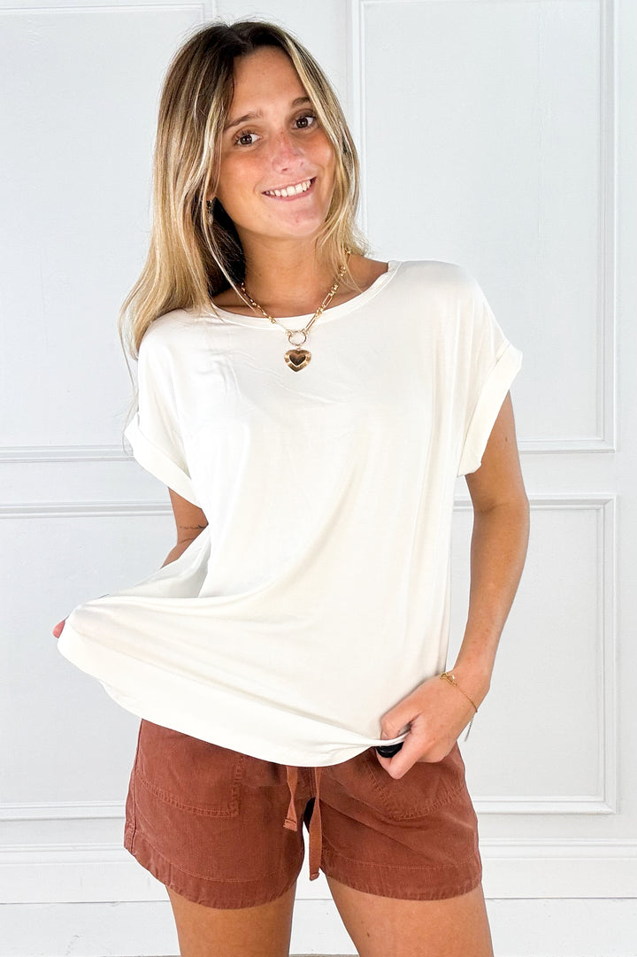 Bamboo Dolman Tee
