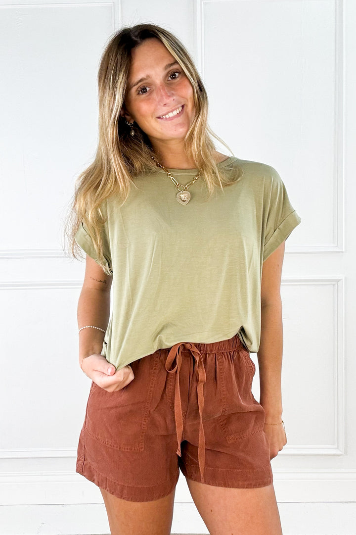 Bamboo Dolman Tee