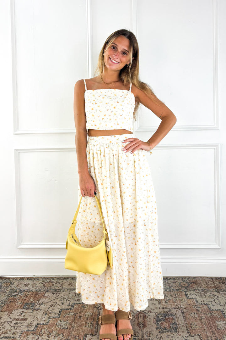 Bluebell Breeze Floral Tank