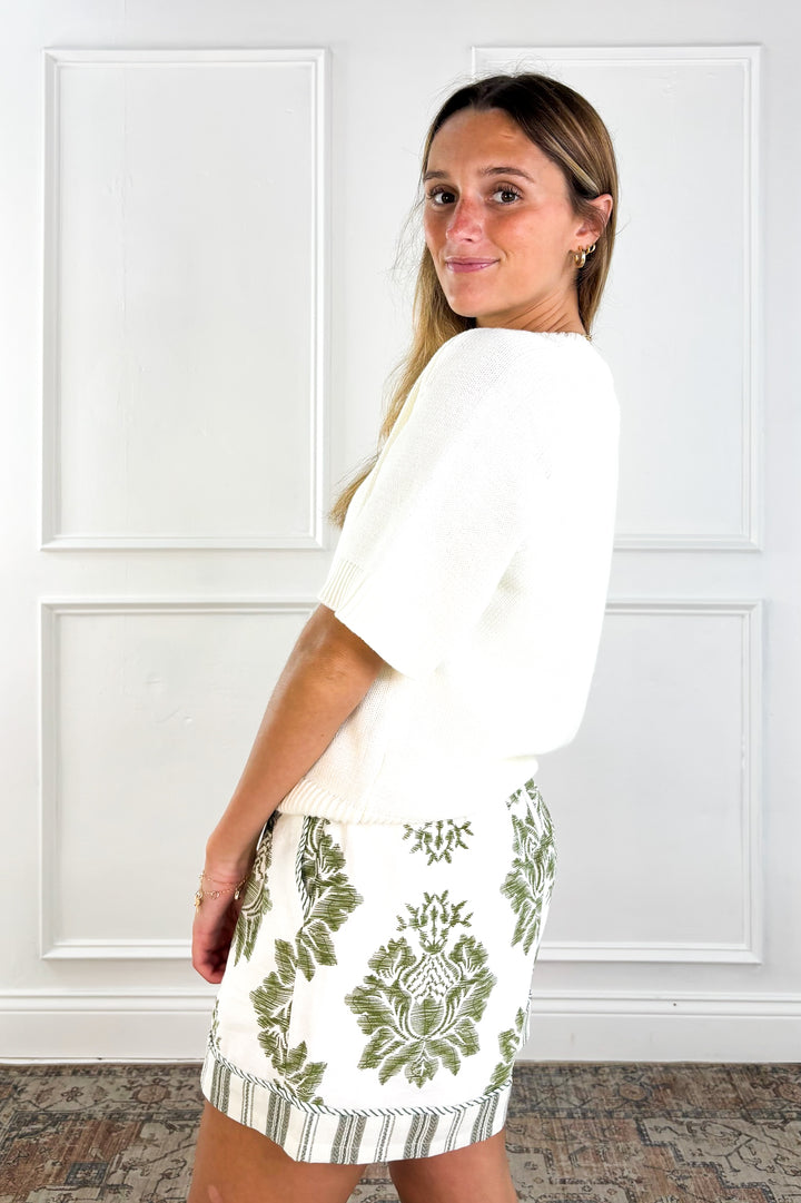 Garden Escape Printed Shorts