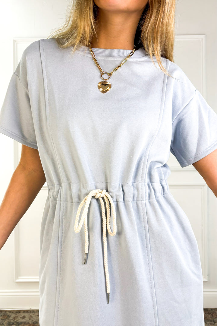 Easy Living Drawstring Dress