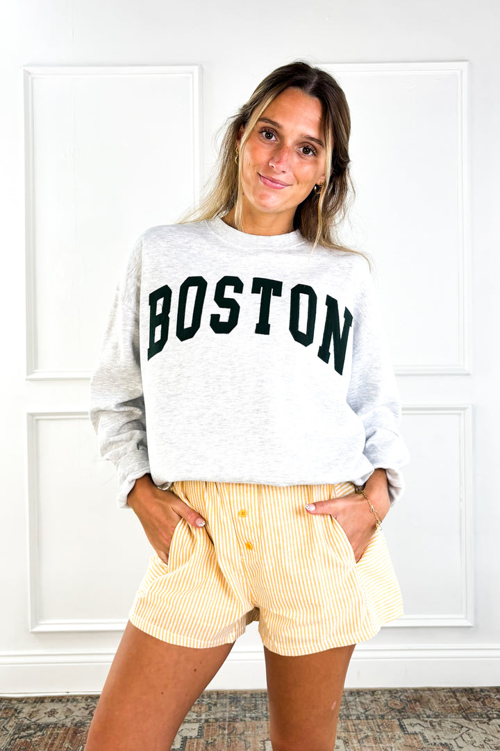 Boston Varsity Relaxed Sweatshirt