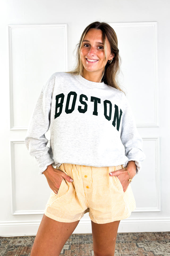 Boston Varsity Relaxed Sweatshirt