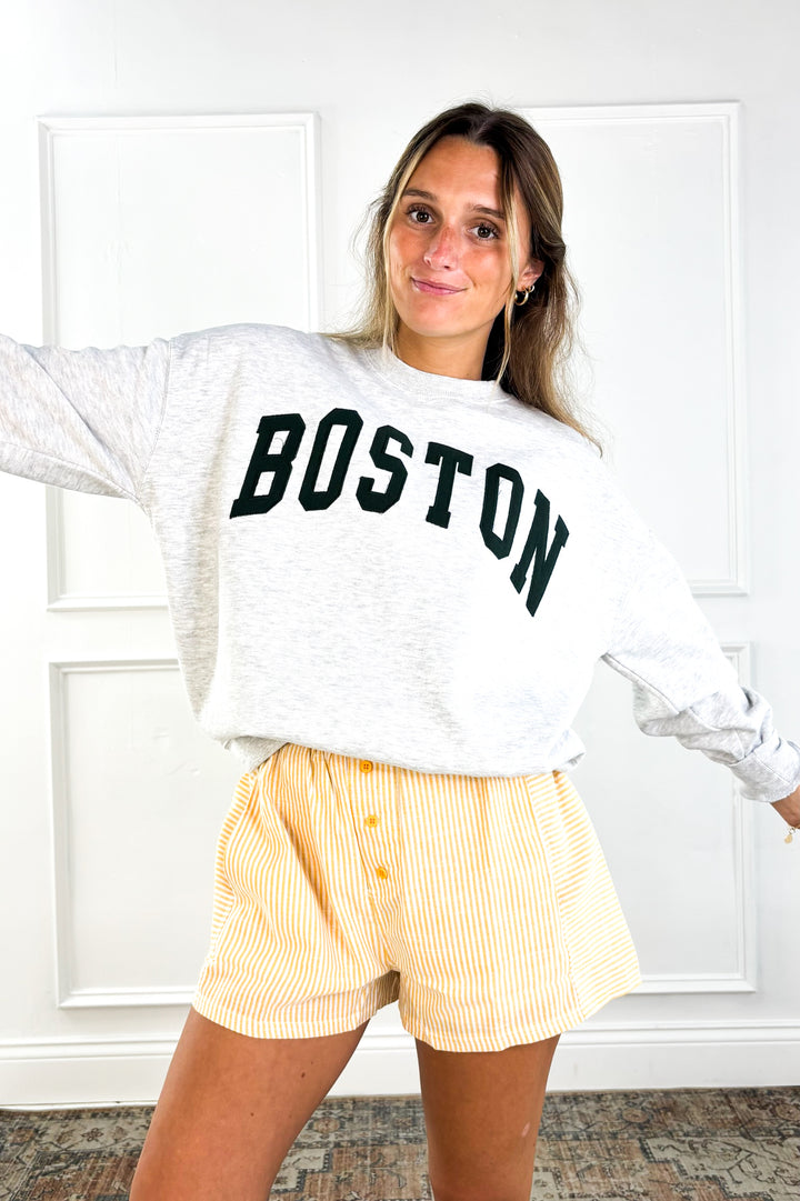 Boston Varsity Relaxed Sweatshirt