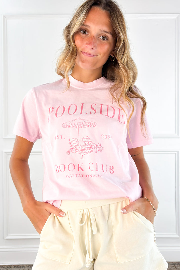 Poolside Book Club Graphic Tee