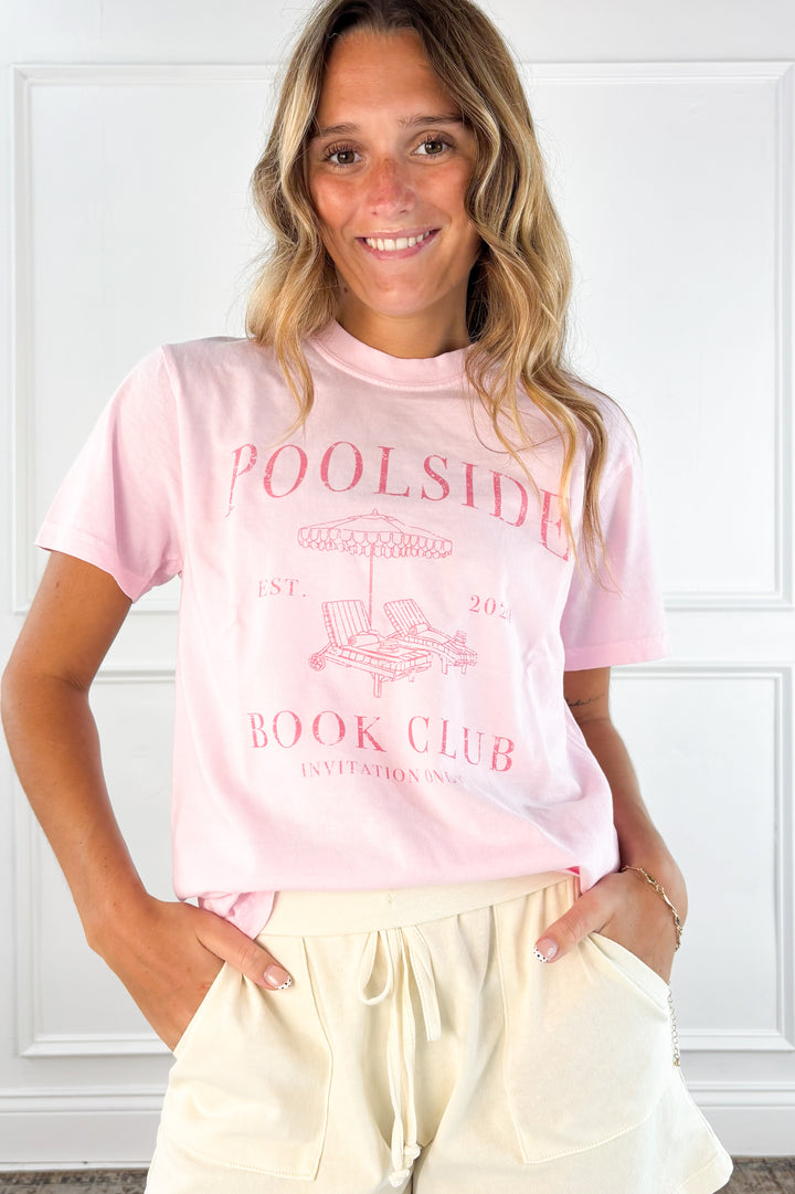 Poolside Book Club Graphic Tee