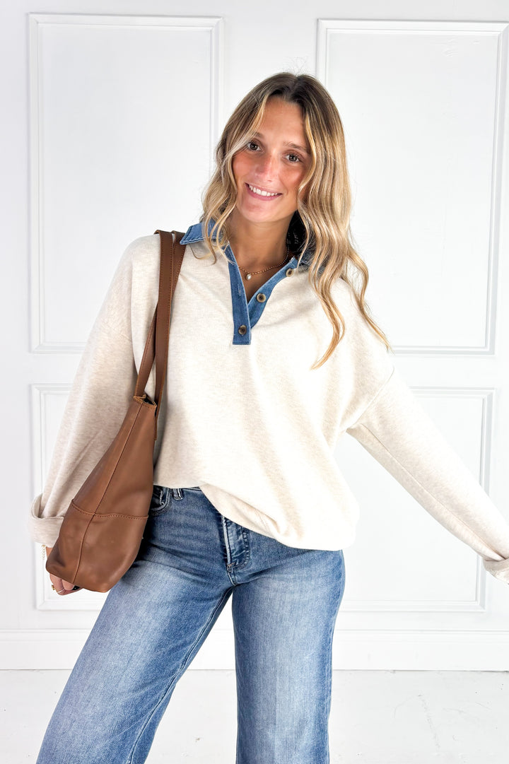 Crest Pullover by Thread and Supply