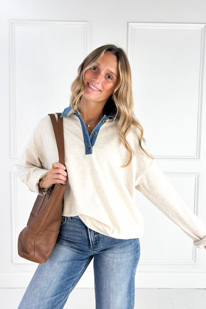 Crest Pullover by Thread and Supply