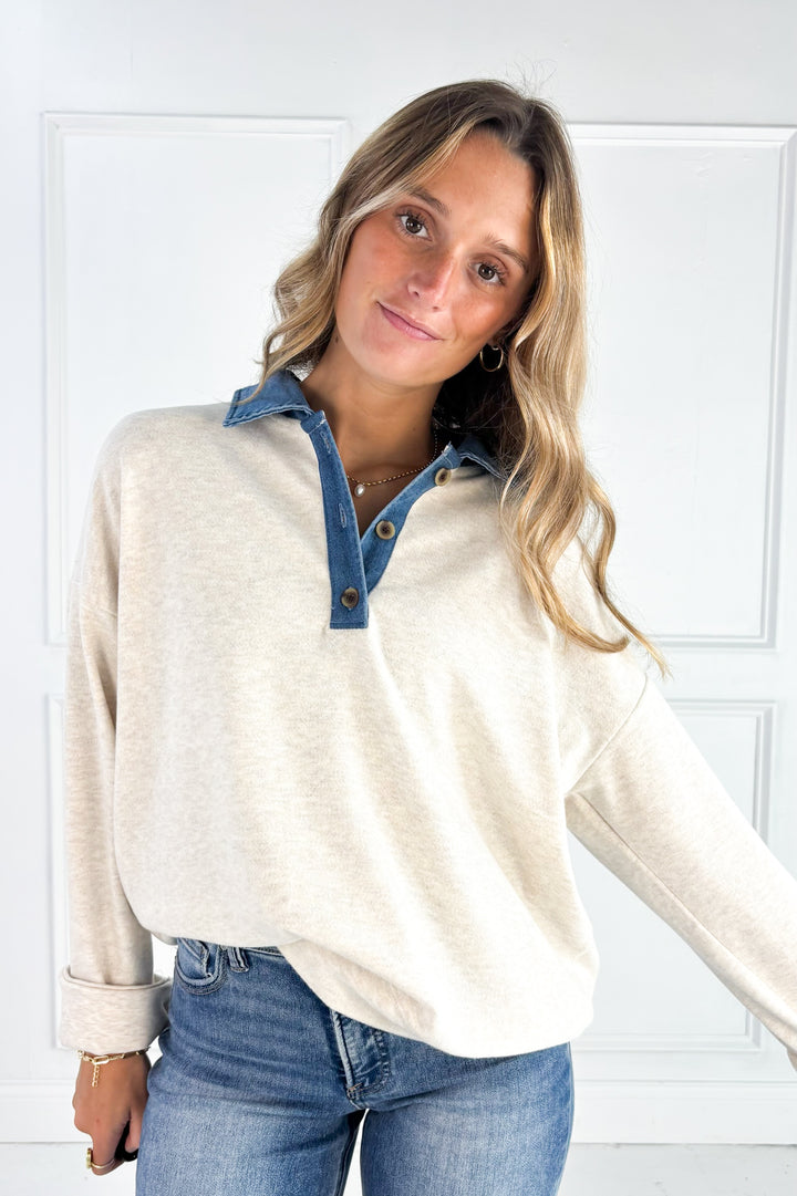 Crest Pullover by Thread and Supply