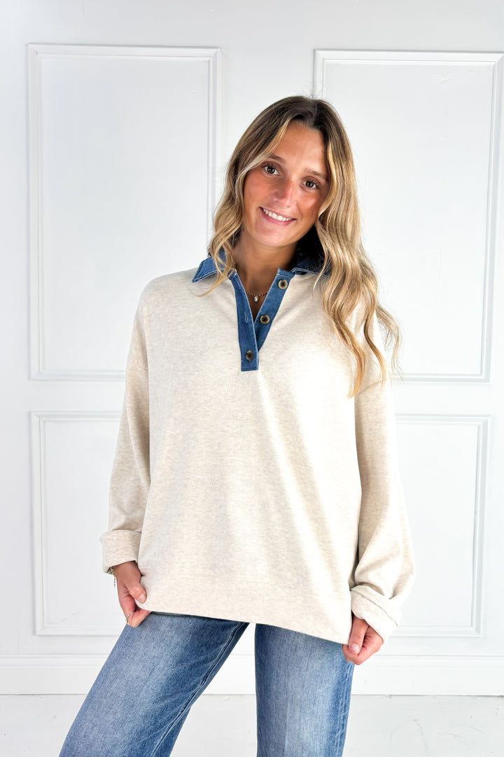Crest Pullover by Thread and Supply