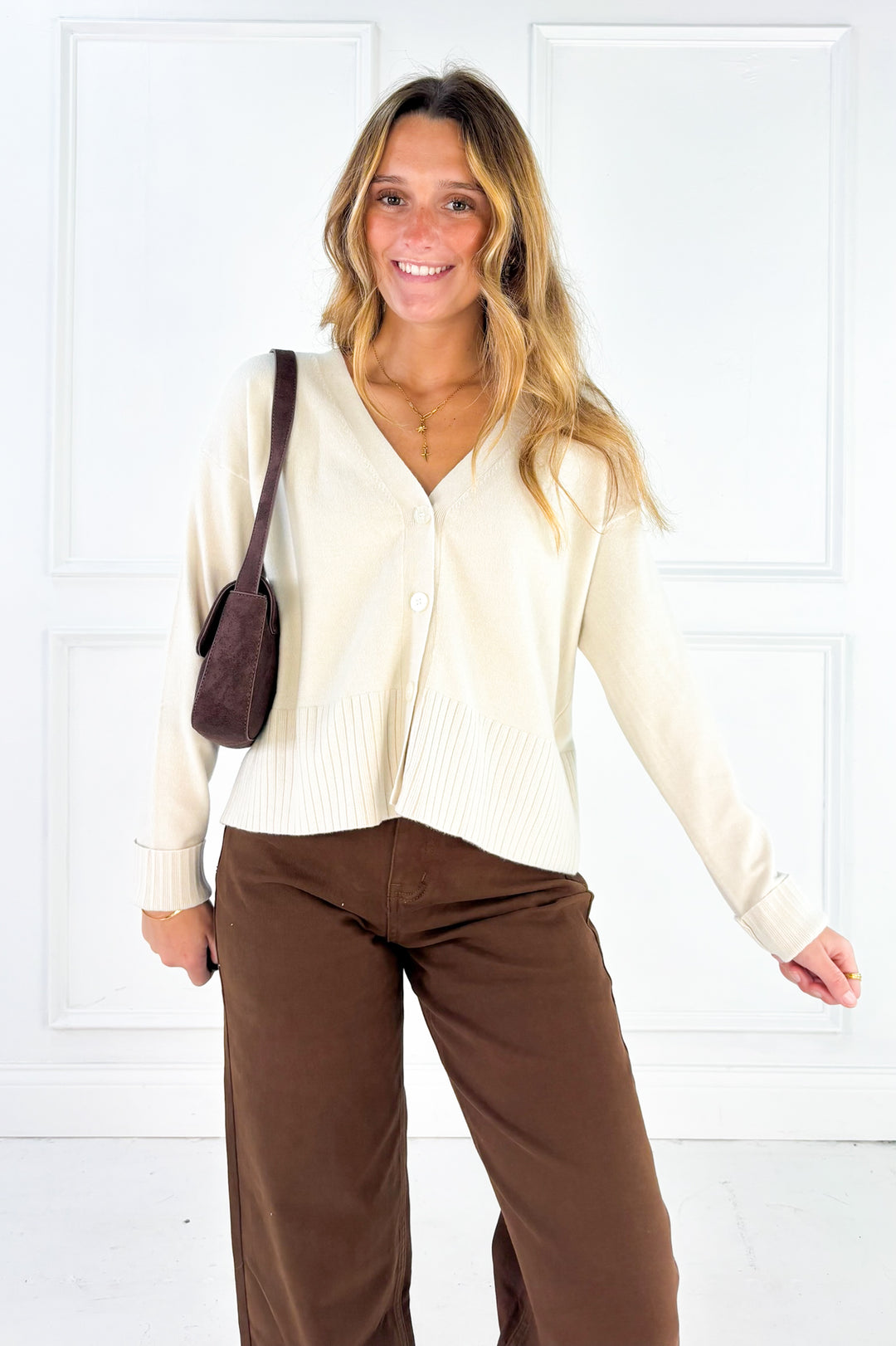Button Down Cardigan