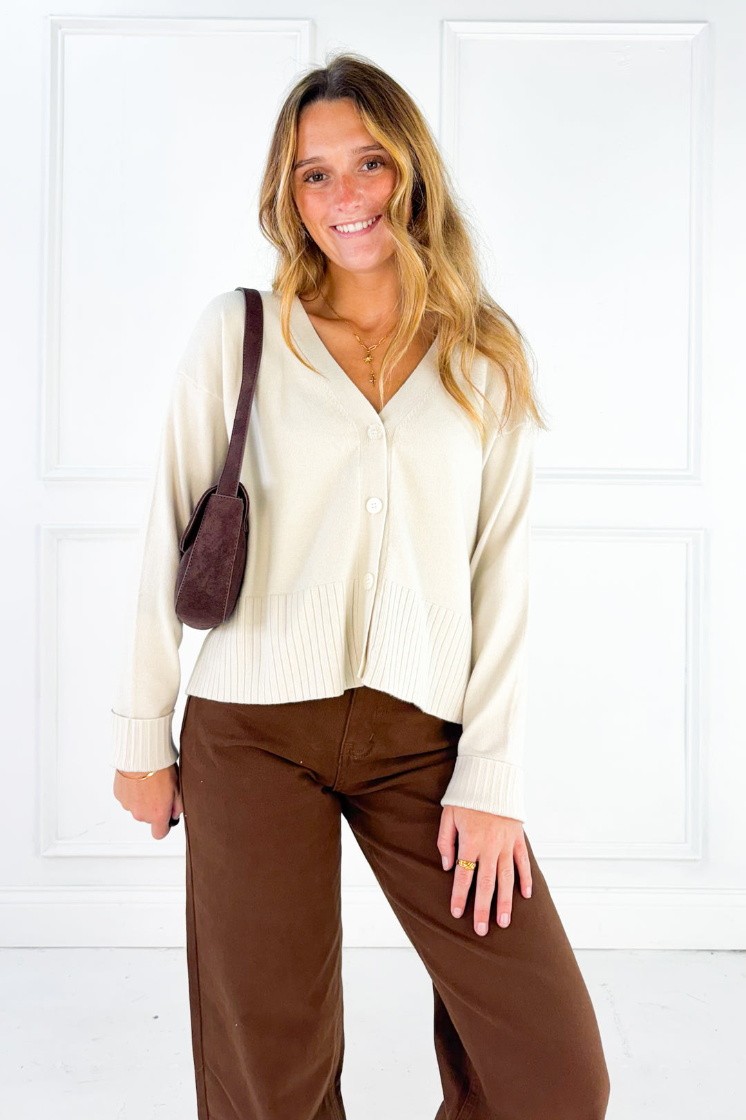 Button Down Cardigan