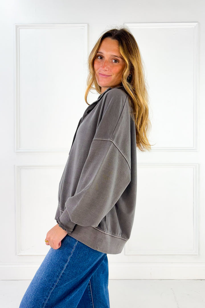 The Sutton Button Pullover