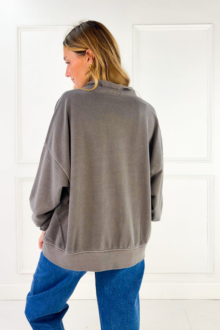 The Sutton Button Pullover