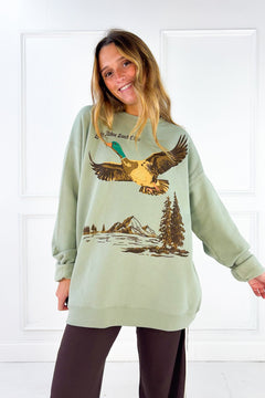 Lake Tahoe Duck Club Graphic Sweatshirt