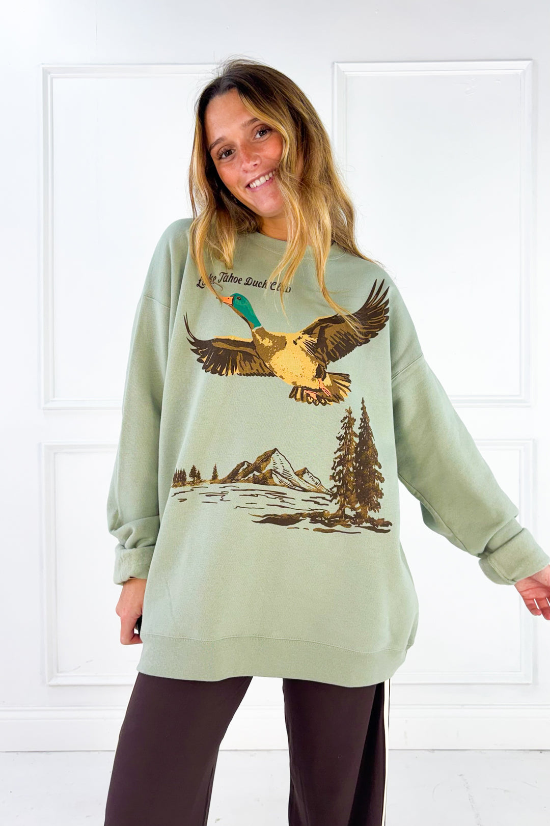 Lake Tahoe Duck Club Graphic Sweatshirt