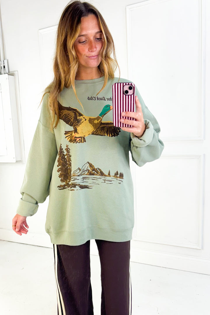 Lake Tahoe Duck Club Graphic Sweatshirt
