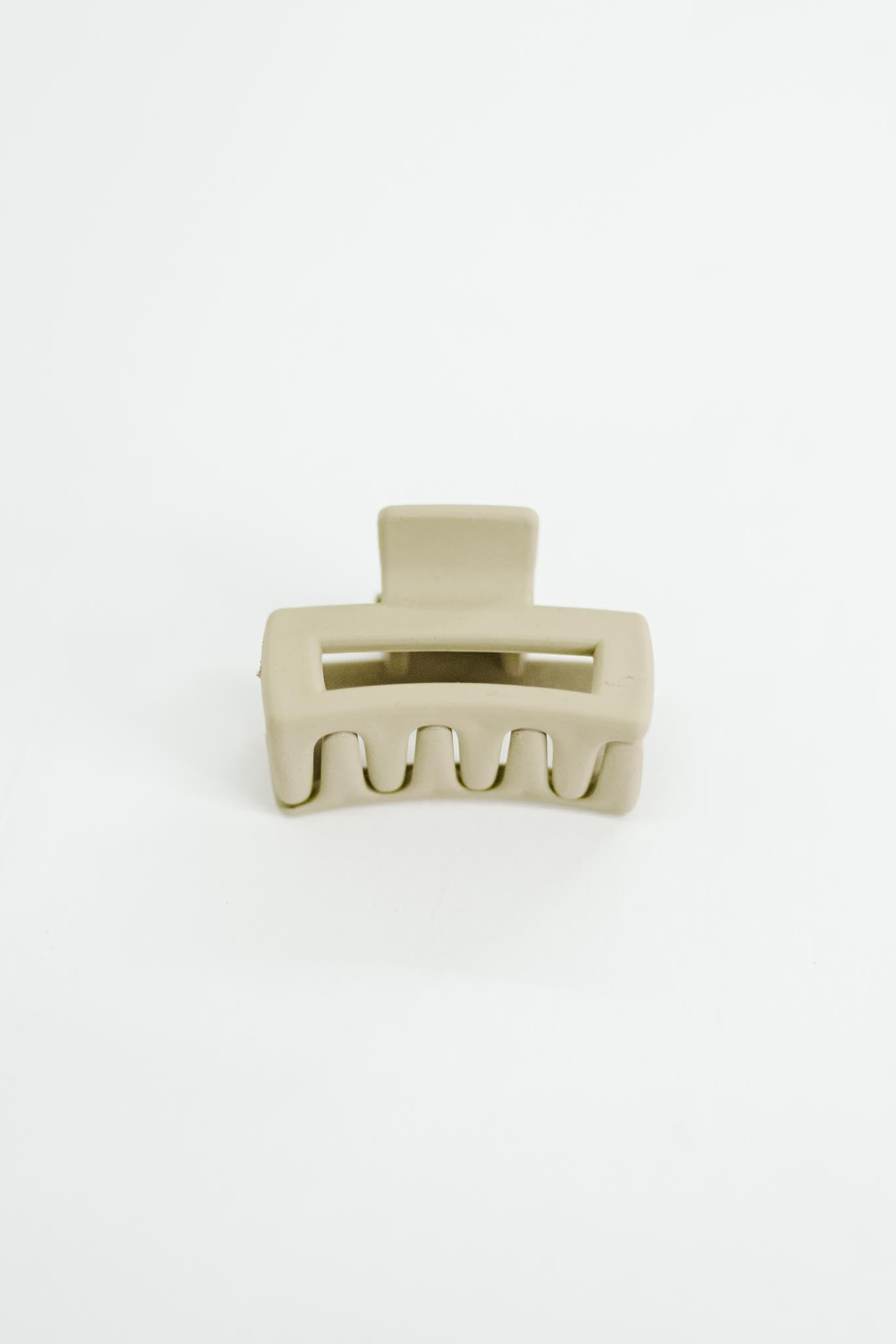 Mini Rectangle Cut Out Claw Clips