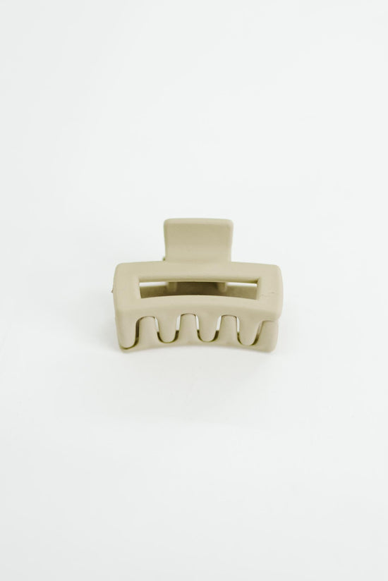 Mini Rectangle Cut Out Claw Clips