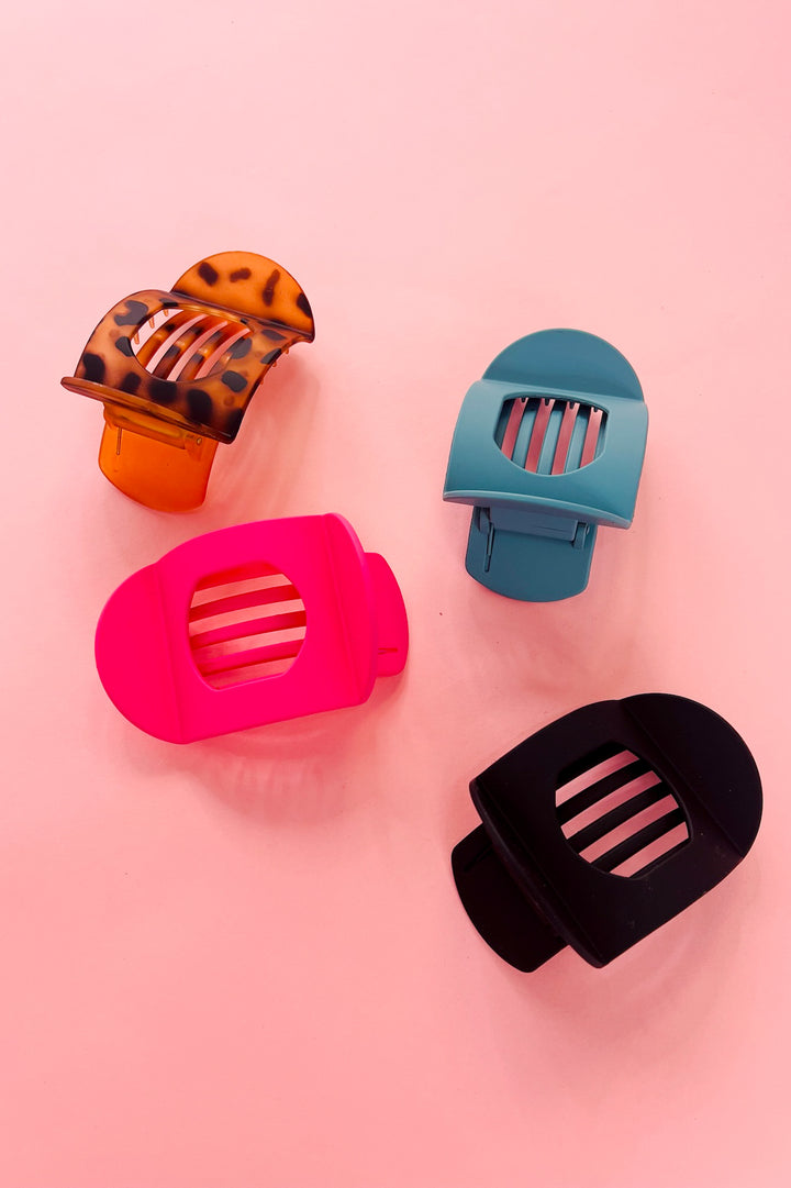 Lay Flat Large Hair Claw Clip