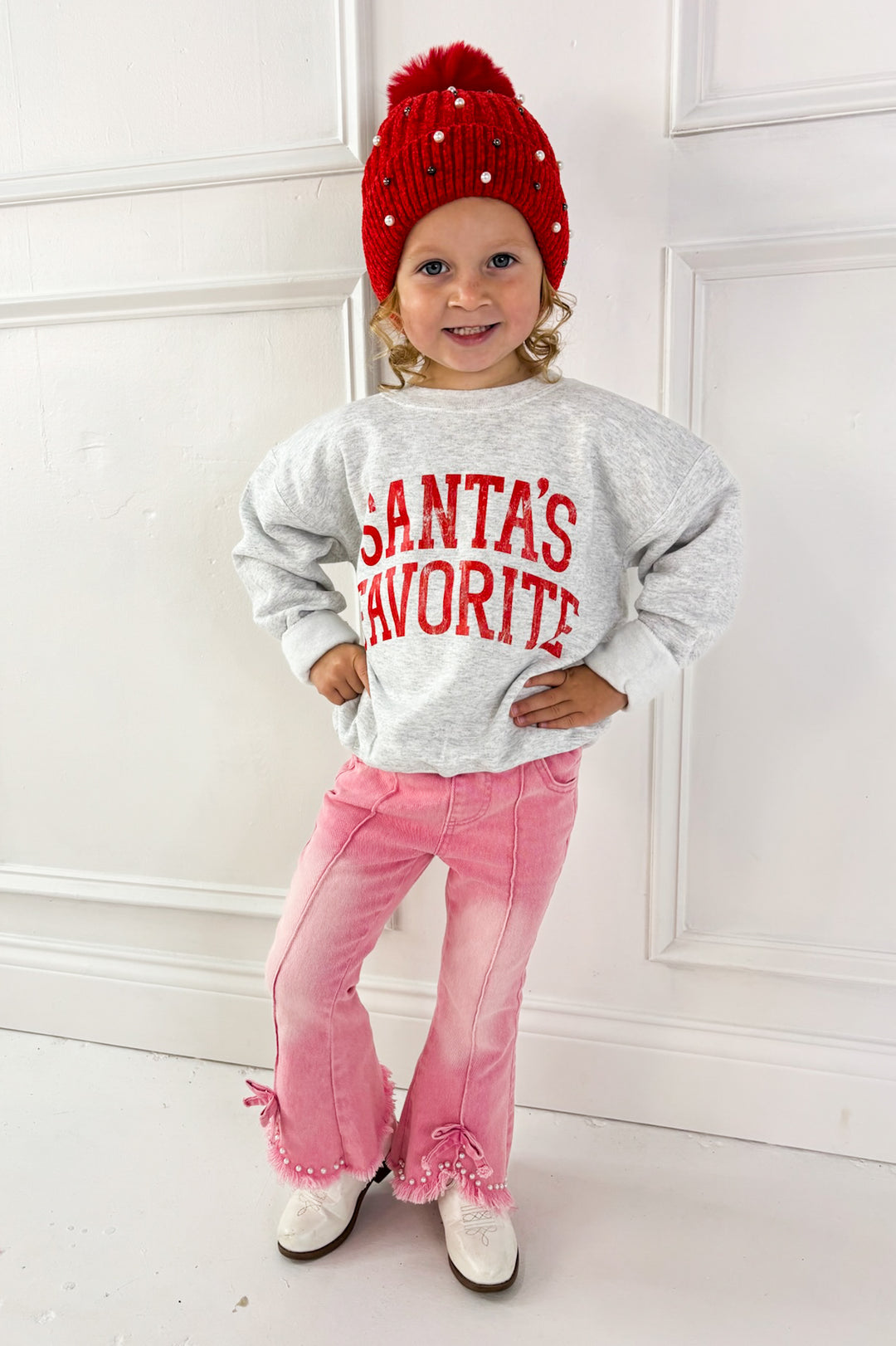 Santa's Favorite Youth Sweatshirt