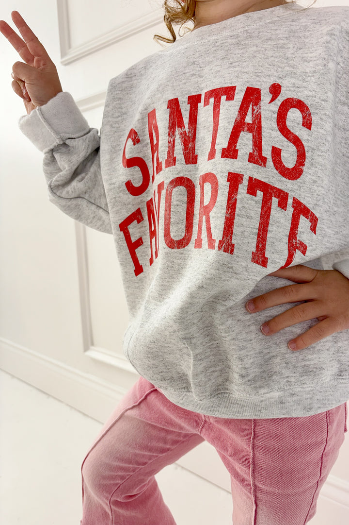 Santa's Favorite Youth Sweatshirt