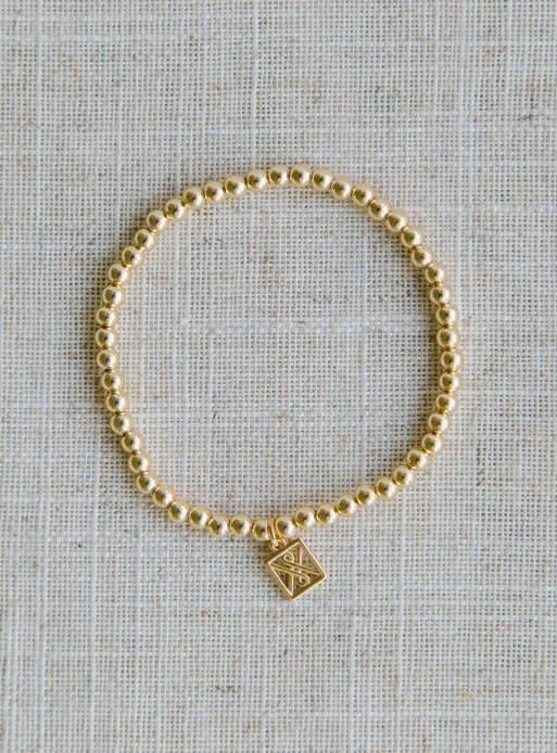 Kinsley Gold Charm Bracelet