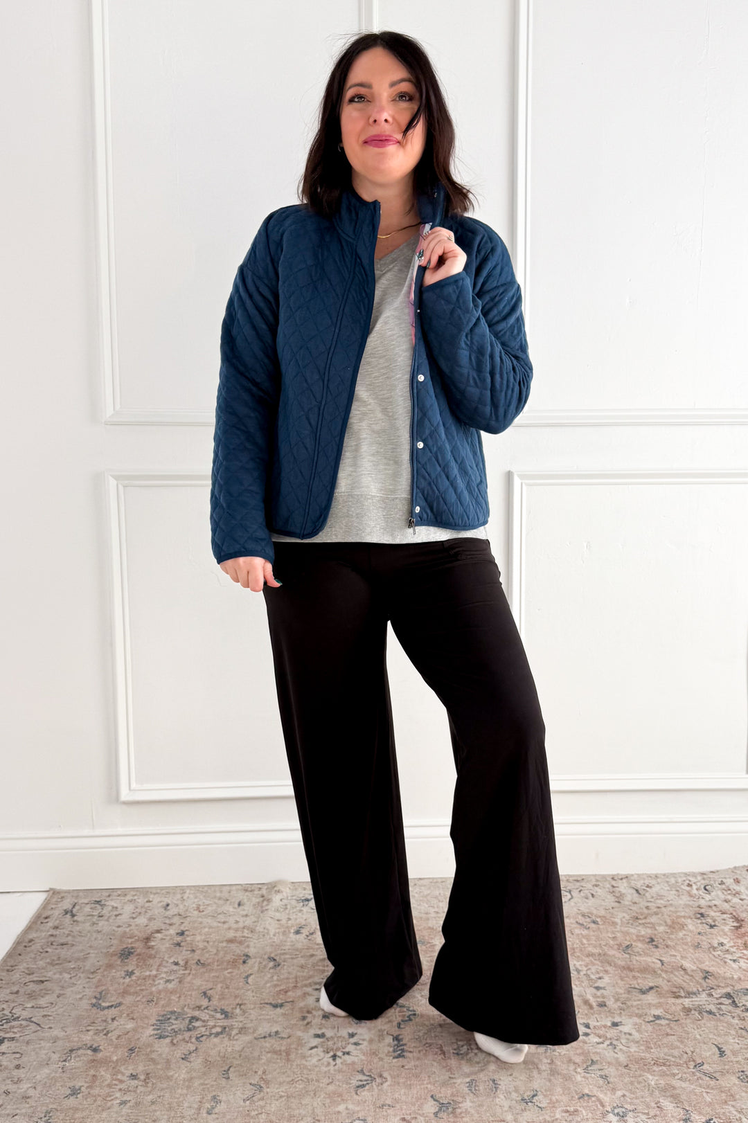 Butter Soft V-Waist Wide Leg Pant