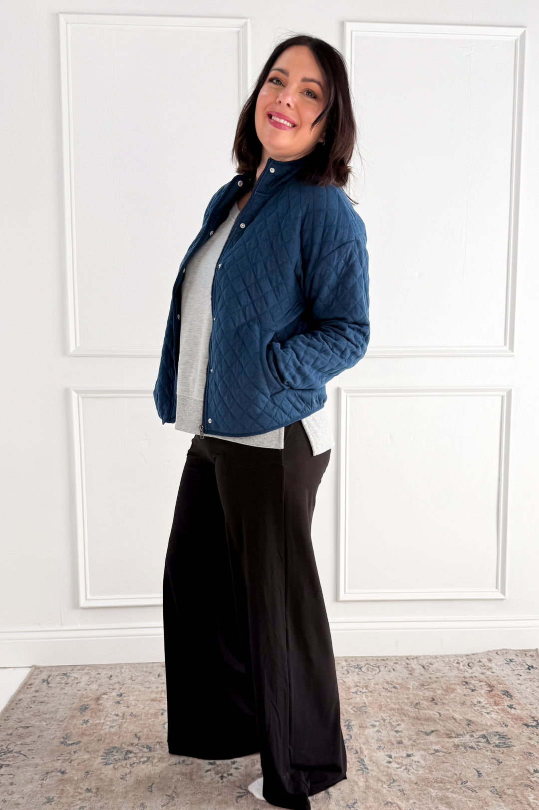 Desiree Quilted Jacket by Thread & Supply