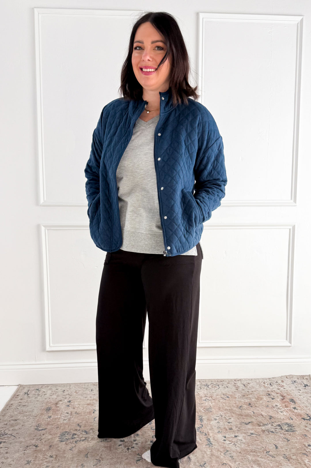 Desiree Quilted Jacket by Thread & Supply