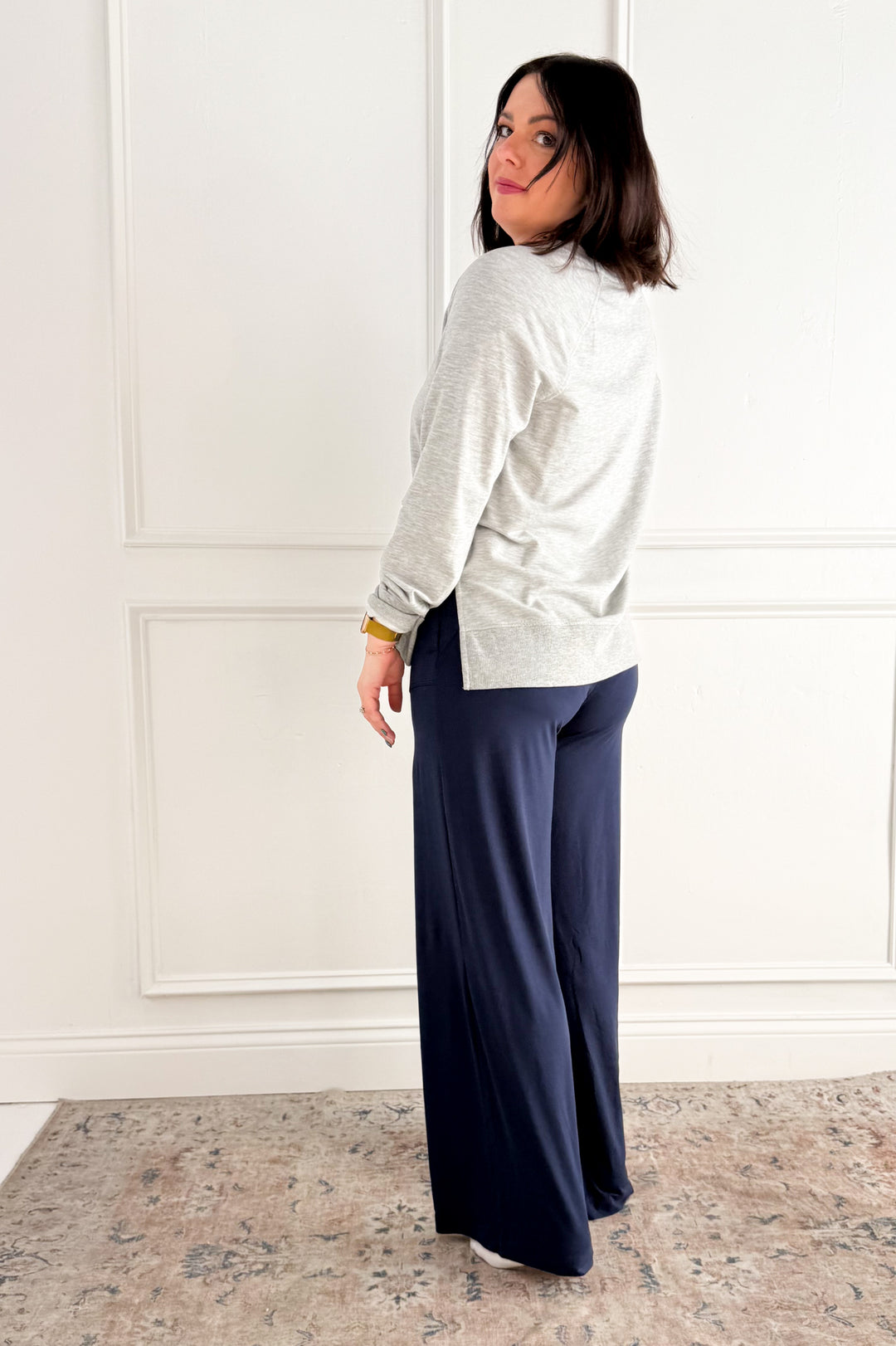 Butter Soft V-Waist Wide Leg Pant