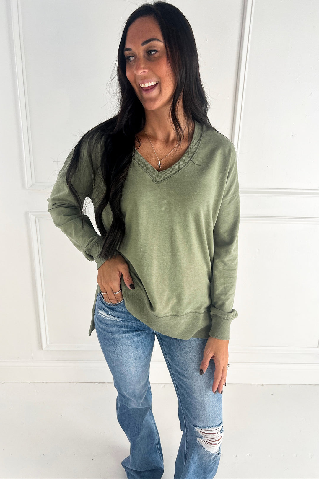 Z Supply Modern V-Neck Weekender