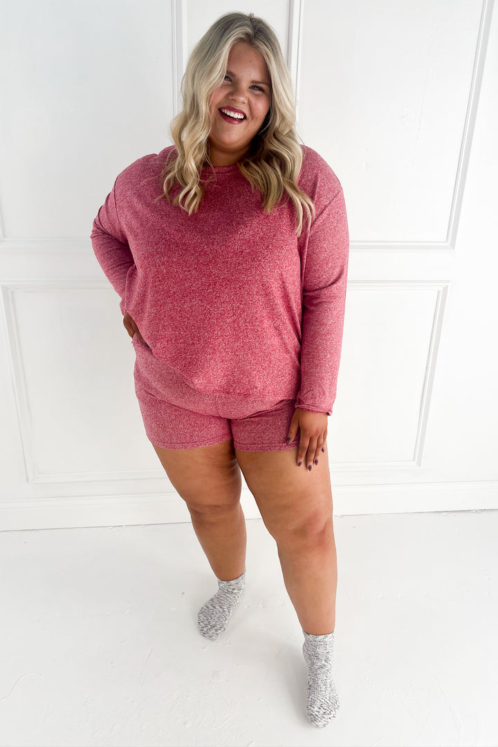 Curvy Long Sleeve PJ Set