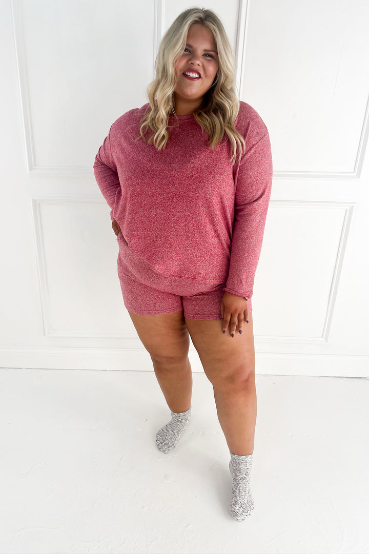 Curvy Long Sleeve PJ Set