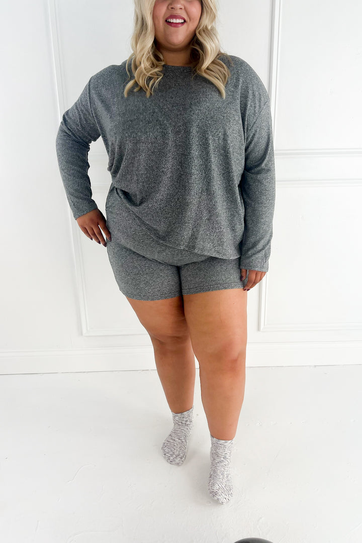 Curvy Long Sleeve PJ Set