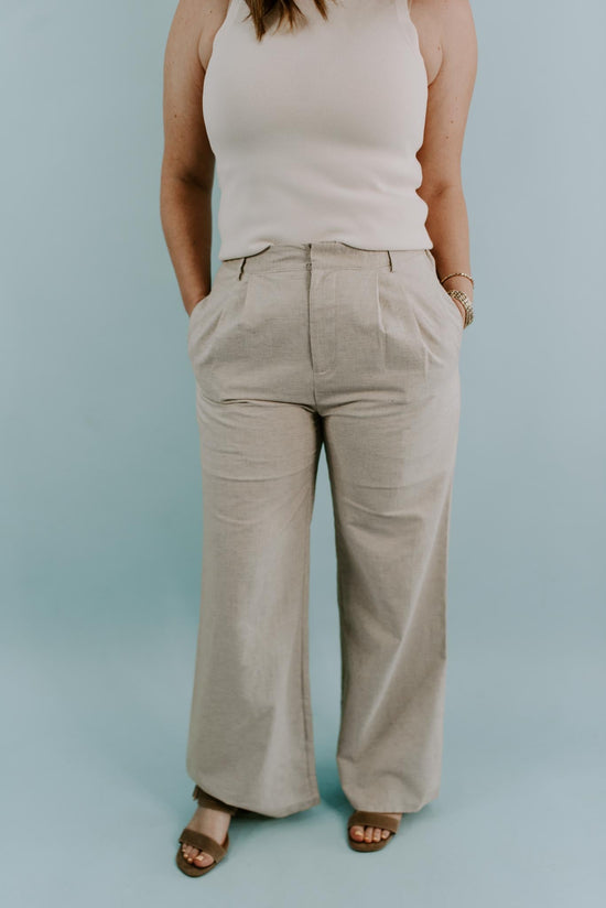 Load image into Gallery viewer, Willa Relaxed Linen Pants
