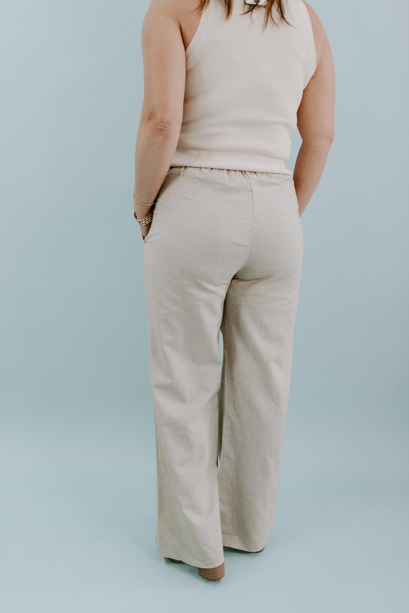 Load image into Gallery viewer, Willa Relaxed Linen Pants
