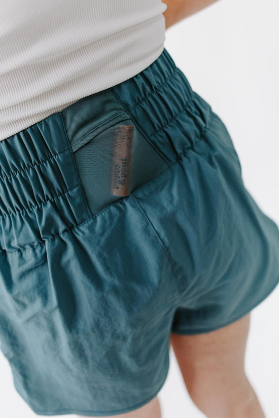 Load image into Gallery viewer, Windbreaker Smocked Running Shorts
