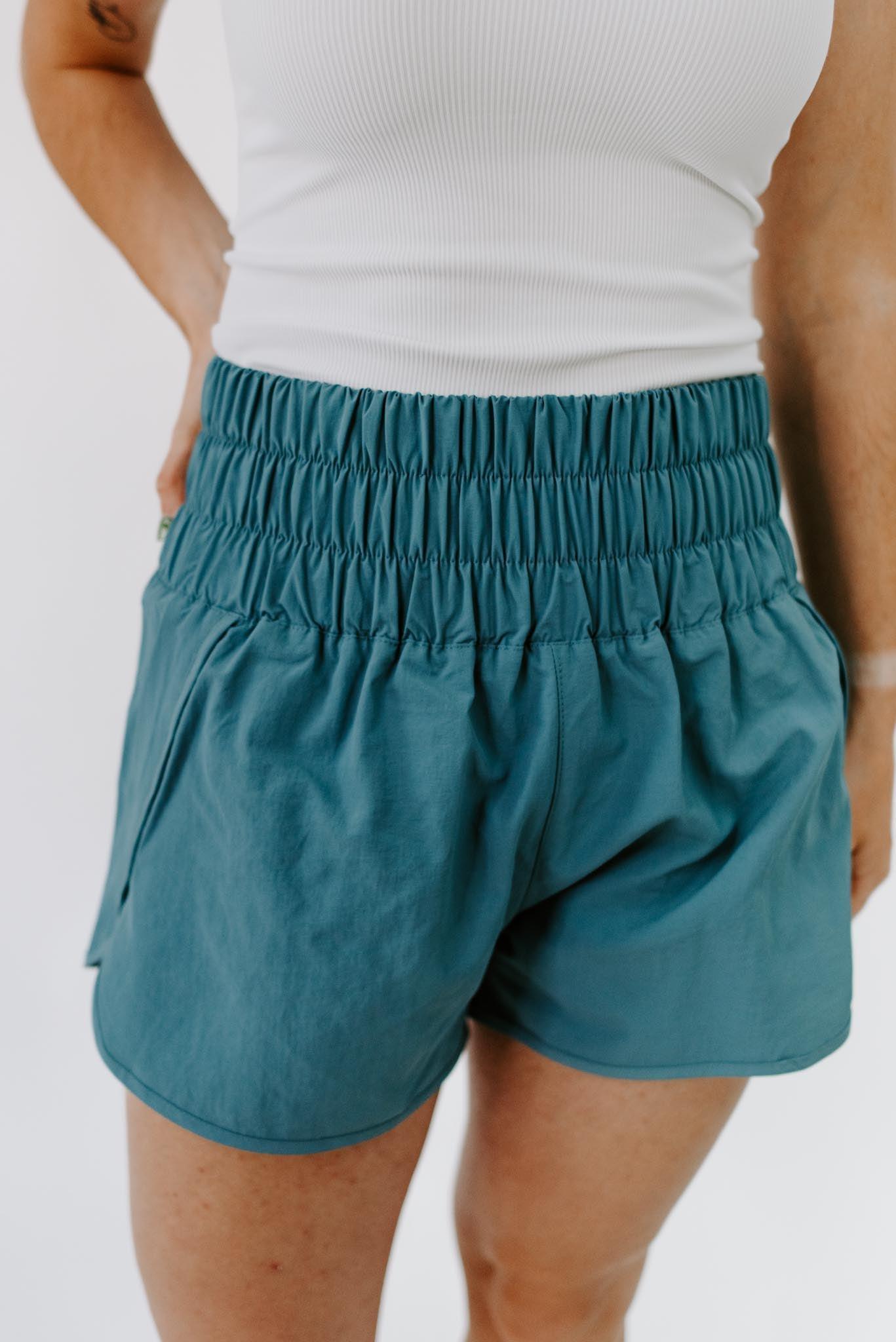 Load image into Gallery viewer, Windbreaker Smocked Running Shorts
