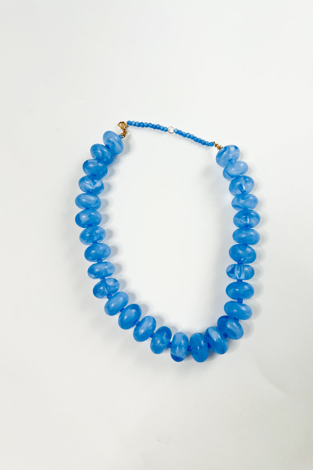 Chunky Beaded Natural Statement Necklace
