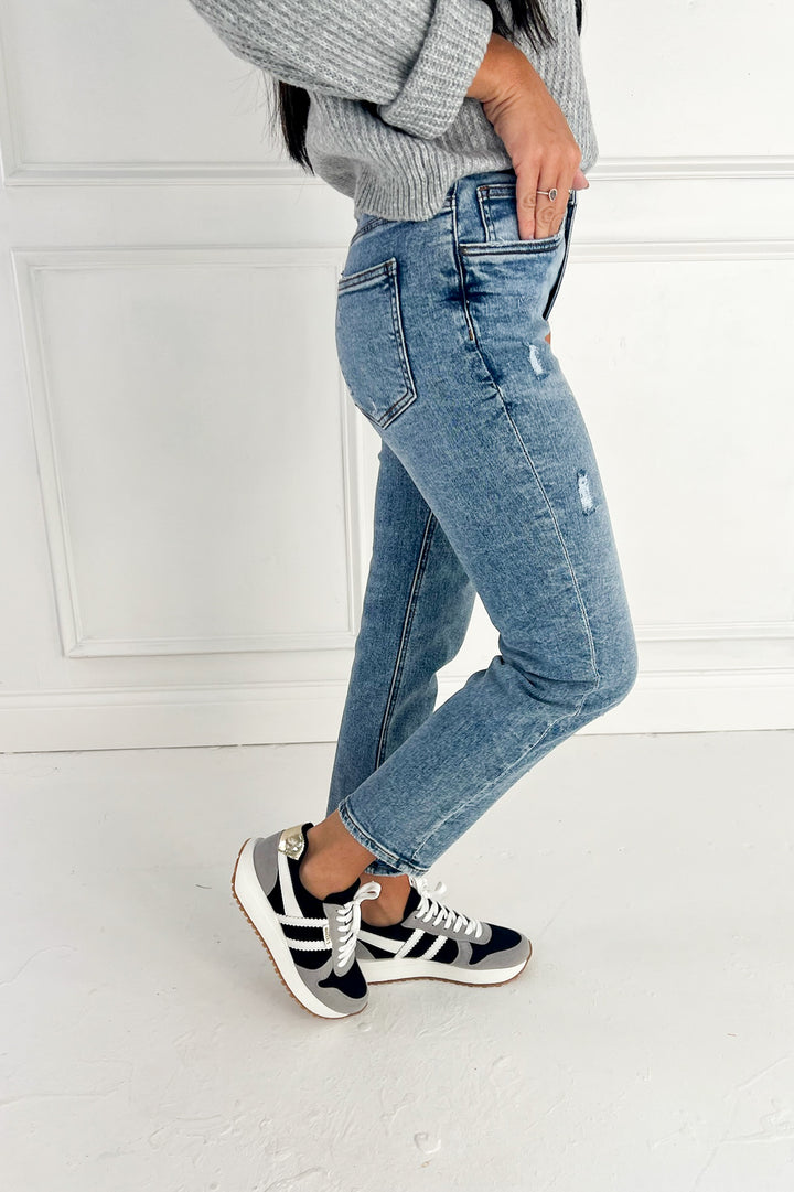 Rachael High Rise Fab Ab Mom Jeans | Kut from the Kloth