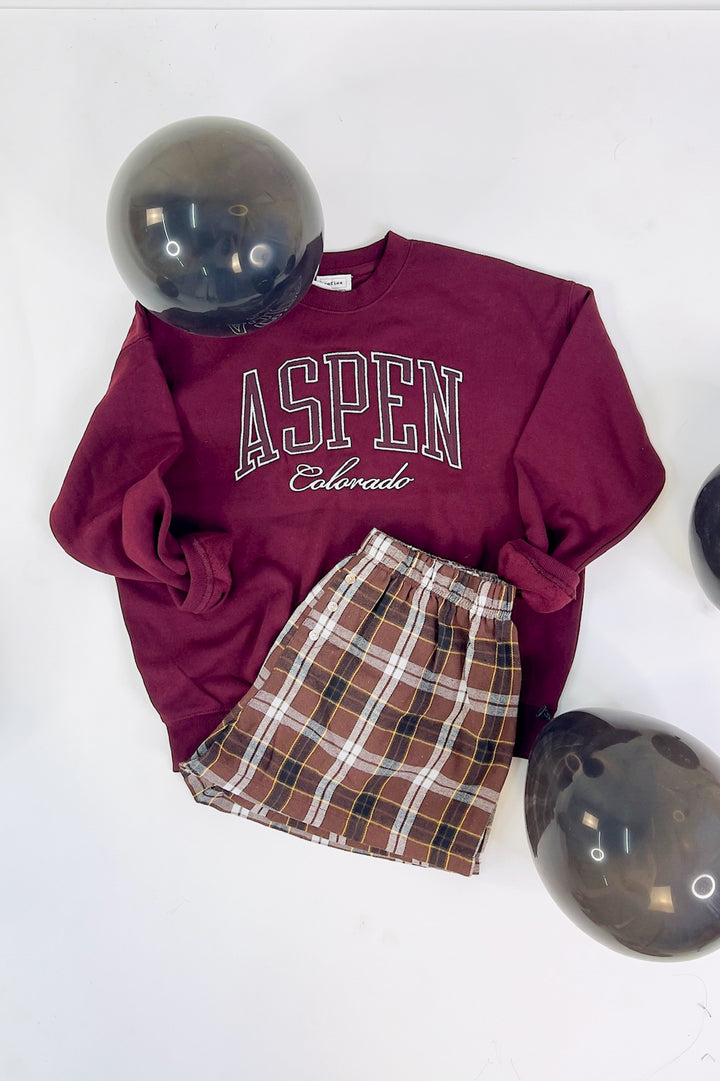 Aspen Colorado Fleece Graphic Sweatshirt