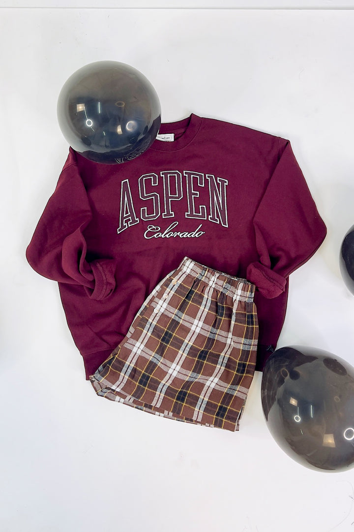Aspen Colorado Fleece Graphic Sweatshirt