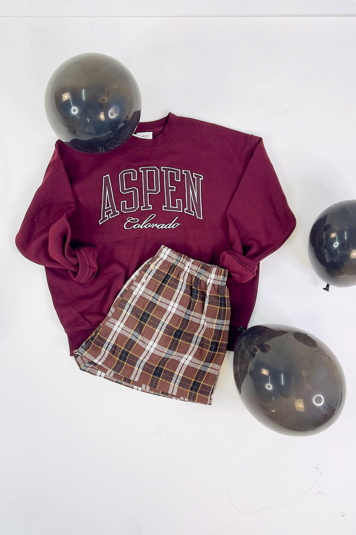 Aspen Colorado Fleece Graphic Sweatshirt