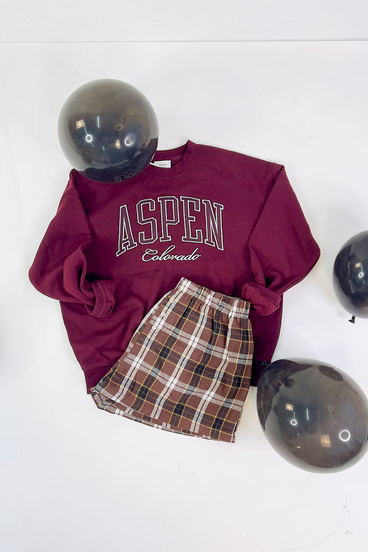 Aspen Colorado Fleece Graphic Sweatshirt