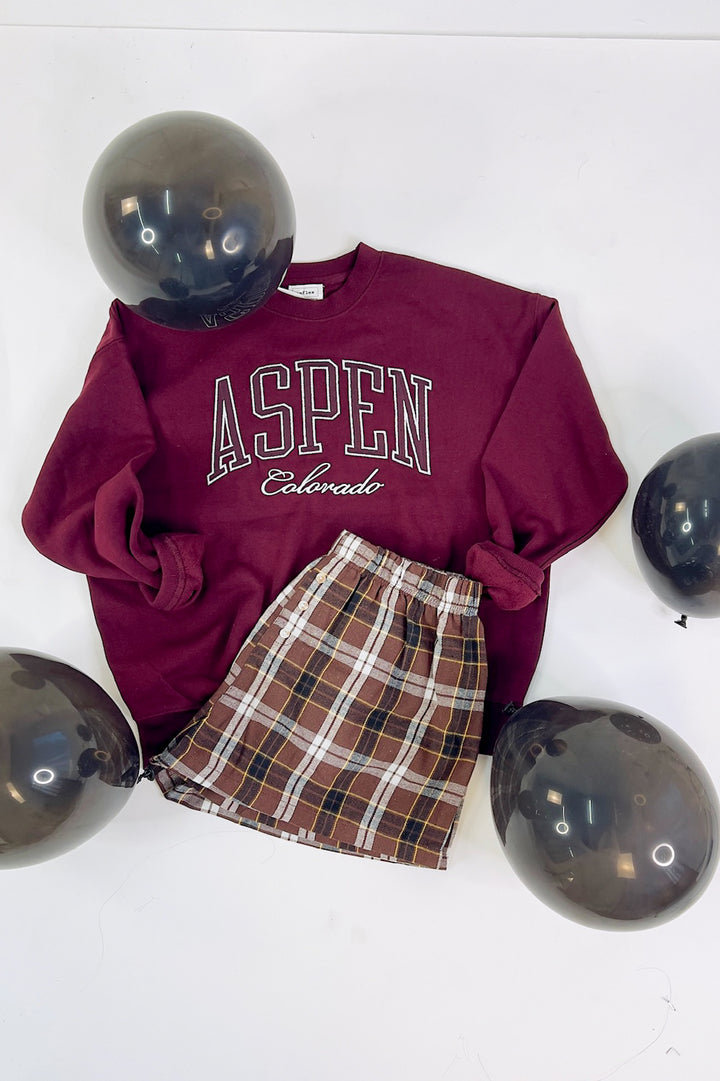 Aspen Colorado Fleece Graphic Sweatshirt
