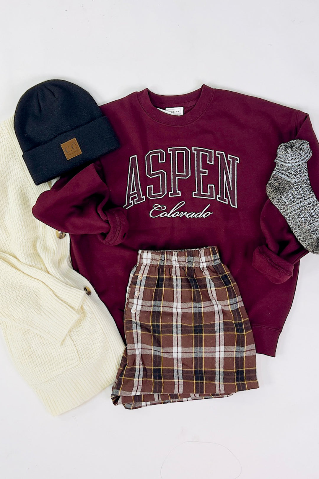Aspen Colorado Fleece Graphic Sweatshirt