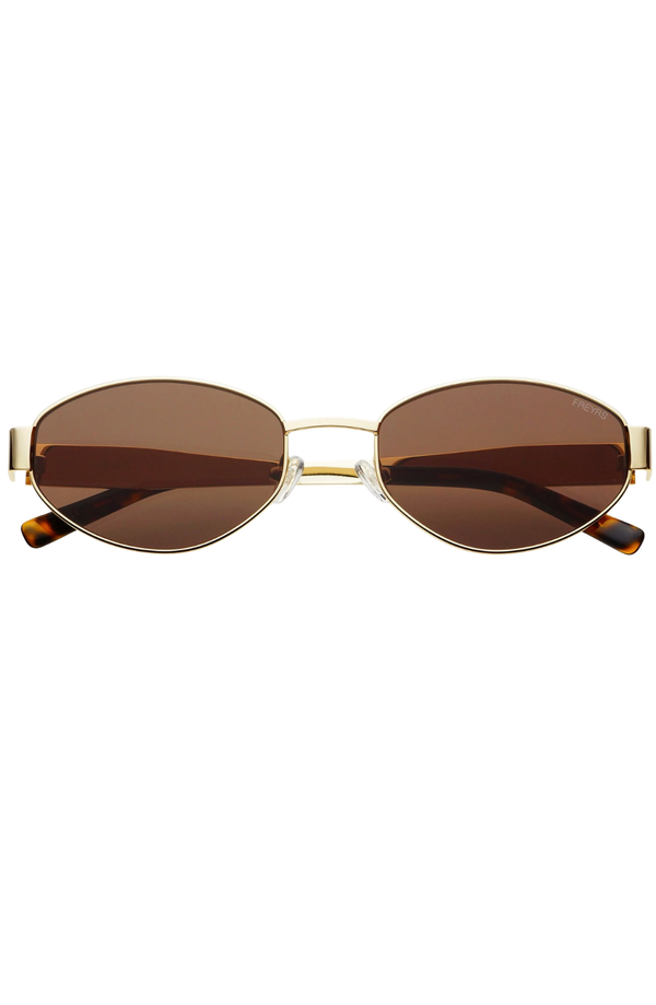 Freyers- Soho Oval Brown Sunglasses
