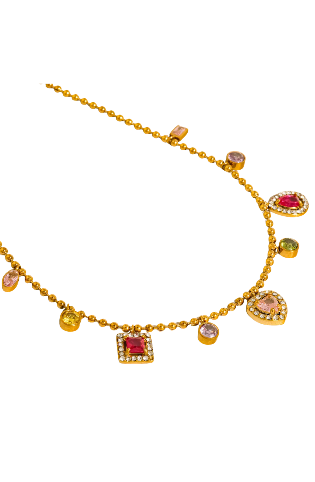 Daiselle 18K Gold Charm Necklace